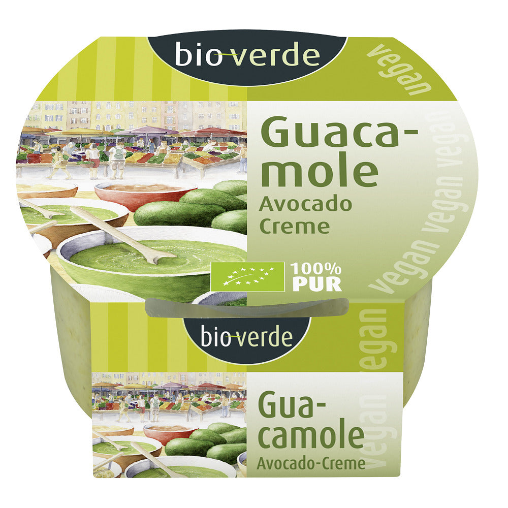 Crema de Avocado Bio Guacamole Bio Verde 150 g