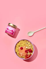 Crema Tartinabila Bio Vegana cu Caju si Capsuni Pink Cashew Wholey 200 g