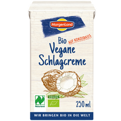 Crema de Cocos Bio pentru Frisca Vegana Morgenland 250 ml