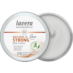 Deodorant Crema Natural & Strong Lavera 50 ml