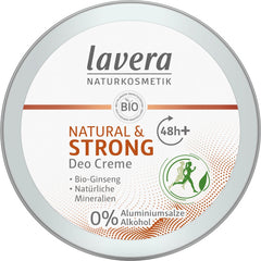 Deodorant Crema Natural & Strong Lavera 50 ml