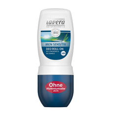 Deodorant Men Sensitive 24h Roll-on Bio cu Lemongrass si Bambus Lavera 50 ml
