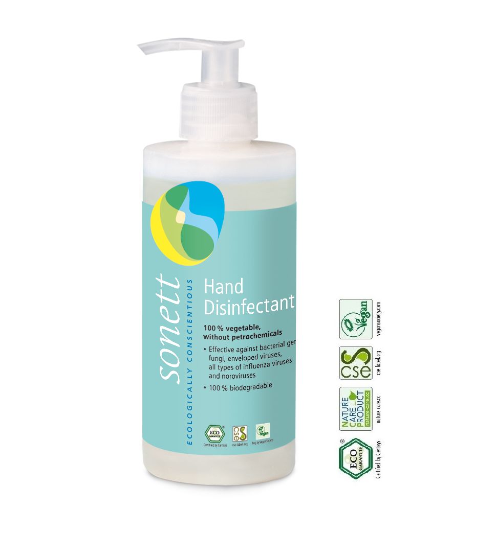 Dezinfectant Ecologic pentru Maini Sonett 330 ml