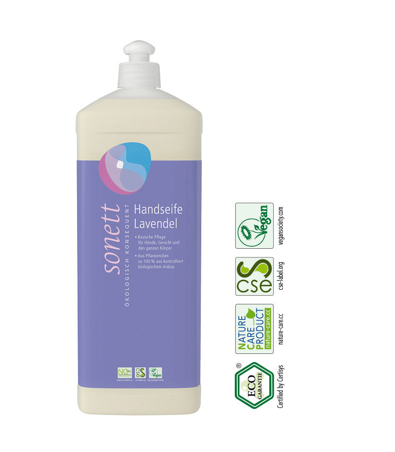 Gel de Dus - Sapun lichid Lavanda Eco Sonett 1 l