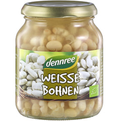 Fasole Alba Bio Borcan Dennree 350 g