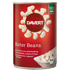 Fasole Alba Bio Butter Beans Conserva Davert 400 g