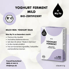 Ferment Bio pentru Iaurt Gust Mediu My.Yo 3 x 5 g