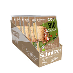 Focaccia Bio Fara Gluten Schnitzer 4 buc Schnitzer 220 g