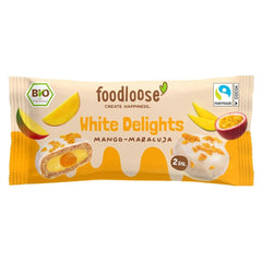 Fursecuri Bio Vegane White Delights Mango Maracuja Foodloose 40 g