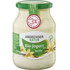 Iaurt de Vaca Bio cu Vanilie 3,8% Borcan Andechser Natur 500 g