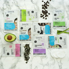 Masca de Fata pentru Toate Tipurile de Ten cu Cafea si Cocos Vegan Sante 2 x 4 ml