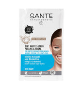 Masca de Fata pentru Toate Tipurile de Ten cu Cafea si Cocos Vegan Sante 2 x 4 ml