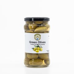 Masline Verzi Bio Intregi Mycenaean 320 g