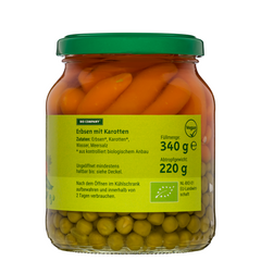 Mazare si Morcovi Bio Borcan Bio Company 340 g
