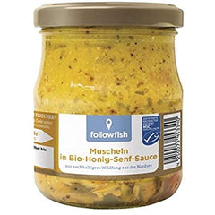 Midii in Sos Bio de Mustar si Miere Followfish 200 g