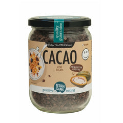 Miez de Boabe de Cacao Bio Raw Borcan Terrasana 230 g