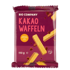 Napolitane Bio cu Ciocolata Vegane Bio Company 150 g