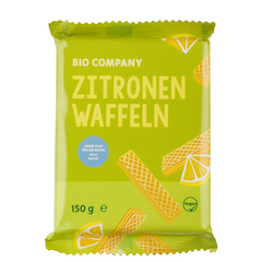 Napolitane Bio cu Lamaie Vegane Bio Company 150 g