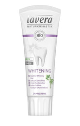 Pasta de Dinti pentru Albire Bio cu Fluor Vegan Lavera 75 ml