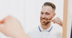 Periuta de Dinti din Bambus Medium Soft Rosie Hydrophil 1 buc