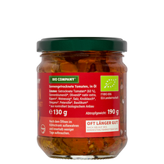 Rosii Uscate Bio in Ulei Bio Company 190 g