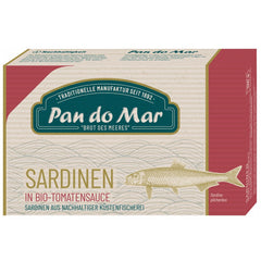 Sardine in Sos de Rosii Bio Pan do Mar 120 g