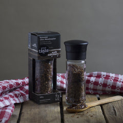 Sare Naturala Grunjoasa de Mare Afumata cu Rasnita Messolonghi 100 g