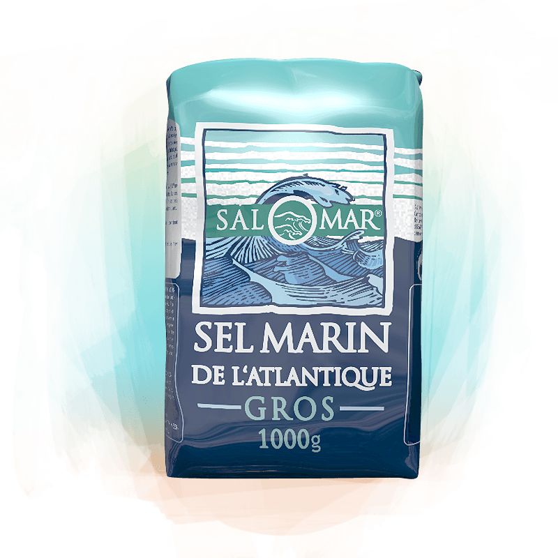 Sare de Mare din Atlantic Grunjoasa Salomar 1 kg