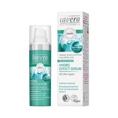 Serum Anti Poluare cu Alge Marine si Acid Hialuronic Hydro Effect Lavera 30 ml