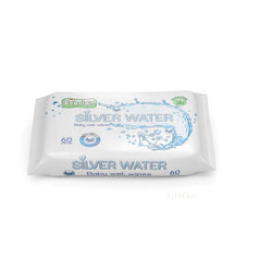 Servetele Umede Antibacteriene cu Apa cu Ioni de Argint Bebelan 60 buc