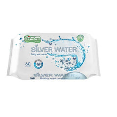 Servetele Umede Antibacteriene cu Apa cu Ioni de Argint Bebelan 60 buc