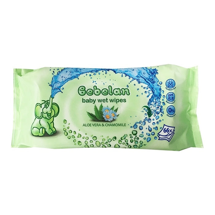 Servetele Umede cu Aloe Vera si Musetel Bebelan 66 buc