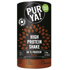 Shake Proteic Bio Vegan cu 64% Proteina si Aroma de Cacao Purya 500 g