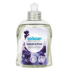Solutie Eco Limpezire Masina de Spalat Vase Lavanda si Menta Sodasan 300 ml