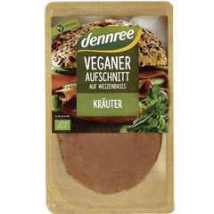 Specialitate Bio Alternativa la Mezeluri Pe Baza de Grau cu Ierburi Dennree 90 g