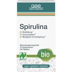 Spirulina Bio Tablete GSE 240 buc 120 g