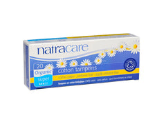 Tampoane Interne Organice Super Natracare 20 buc
