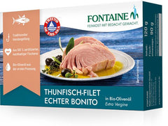 Ton Conserva in Ulei Bio de Masline Fontaine 120 g