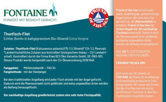 Ton Conserva in Ulei Bio de Masline Fontaine 120 g