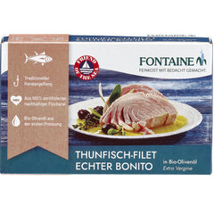 Ton Conserva in Ulei Bio de Masline Fontaine 120 g
