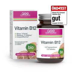 Vitamina B12 Bio Compact Vegan GSE 120 Pastile 280 mg 34 g