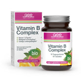 Vitamina B Complex Bio Vegan GSE 60 Pastile 500 mg 30 g