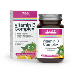 Vitamina B Complex Bio Vegan GSE 60 Pastile 500 mg 30 g