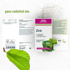 Zinc Bio Compact Vegan GSE 60 Pastile 500 mg 30 g
