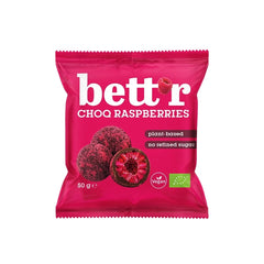 Zmeura Bio Invelita in Ciocolata Bettr 50 g