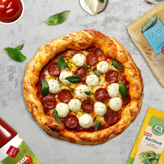 Rețetă Pizza delicioasă cu ingrediente BIO