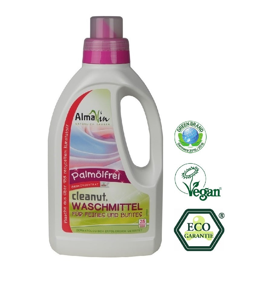 AlmaWin Detergent Lichid Fara Ulei de Palmier Eco 25 spalari 750 ml