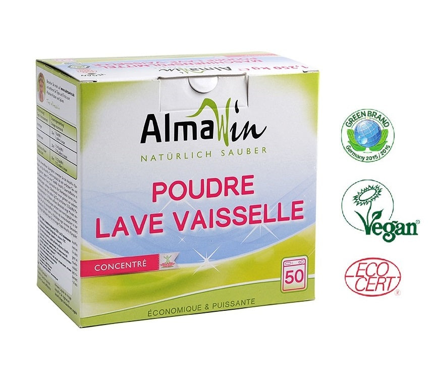 Eco Detergent Pudra pentru Masina de Spalat Vase 50 spalari AlmaWin 1,250 kg