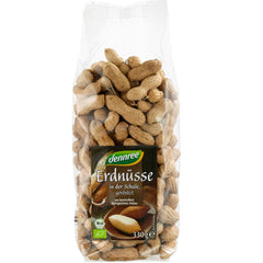 Alune de Pamant Bio in Coaja Dennree 330 g