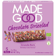 Batoane din Cereale Bio Musli Birthday Cake MadeGood 120 g